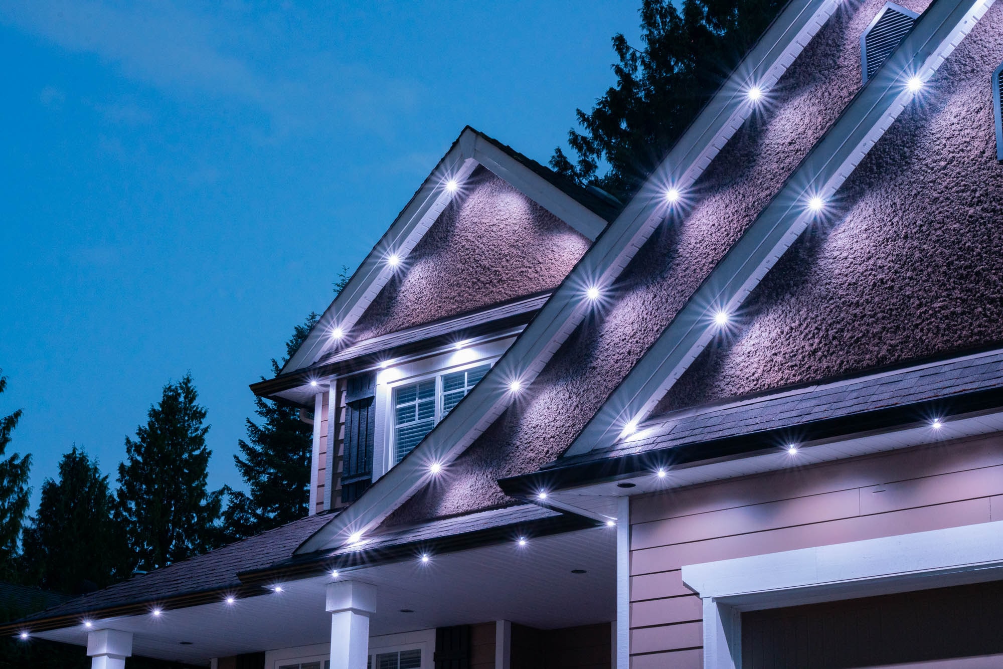 Everyday permanent lighting example